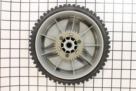 This is a genuine Husqvarna 581685101 WHEEL &amp; TIRE ASSEMBLY, REAR