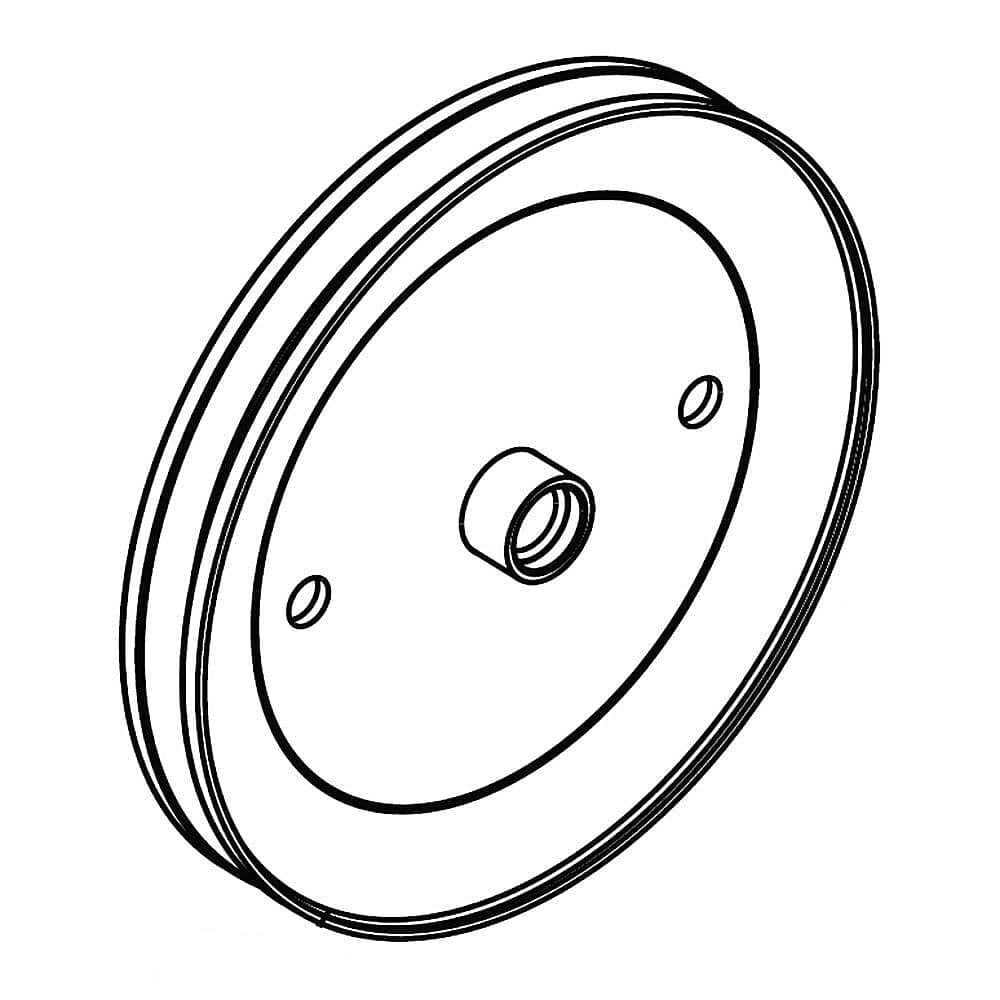 This is a genuine Husqvarna 587402401 PULLEY