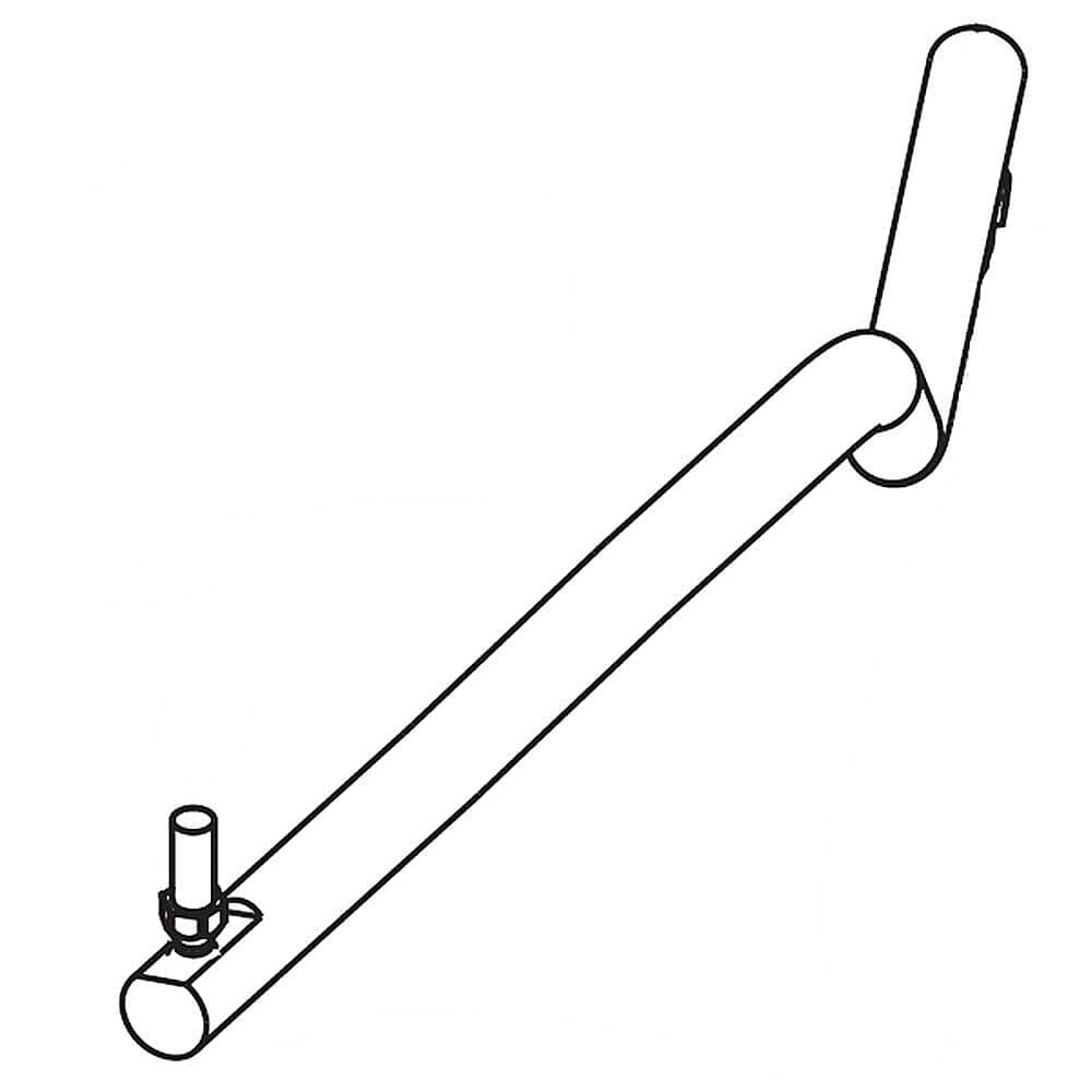This is a genuine Husqvarna 597070202 LINK ASSEMBLY