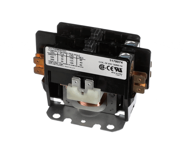 This is a genuine International Comfor 1178074 CONTACTOR 2P 32FLA 24V 50/60HZ
