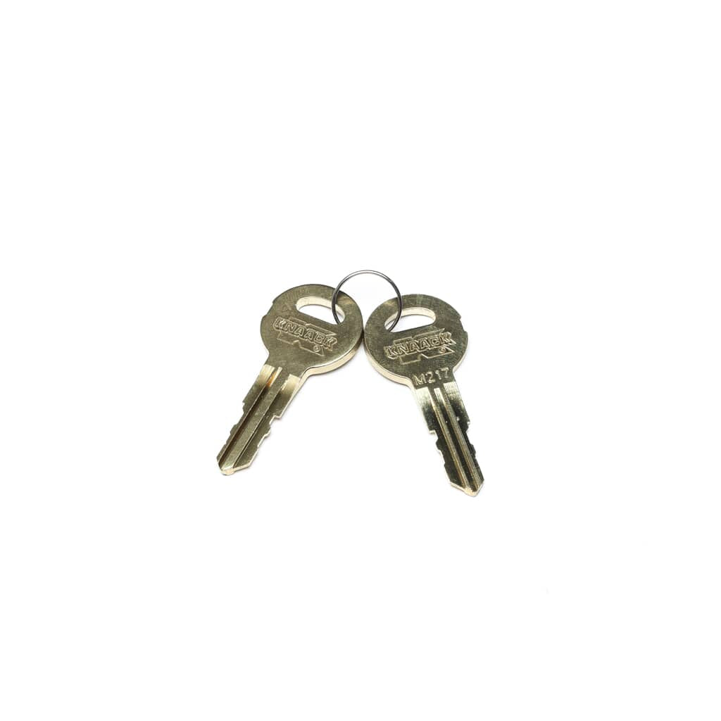 This is a genuine Knaack 70022-217 RPLCMNT KEYS (2) CODE #M217