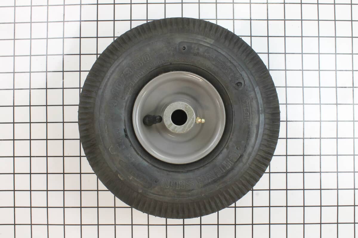 This is a genuine Lawn Boy 108-6126 CASTOR WHEEL ASM