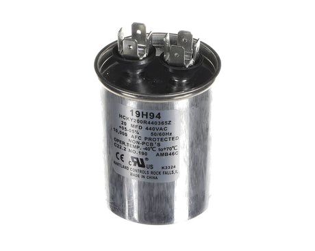 This is a genuine Lennox 19H94 RUN CAPACITOR 20 MFD 440V ROUN