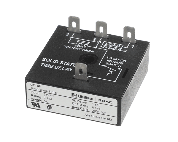Lennox 54G57 TIMER DELAY RELAY ON 1 SEC OFF