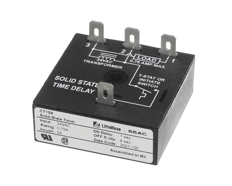 This is a genuine Lennox 54G57 TIMER DELAY RELAY ON 1 SEC OFF