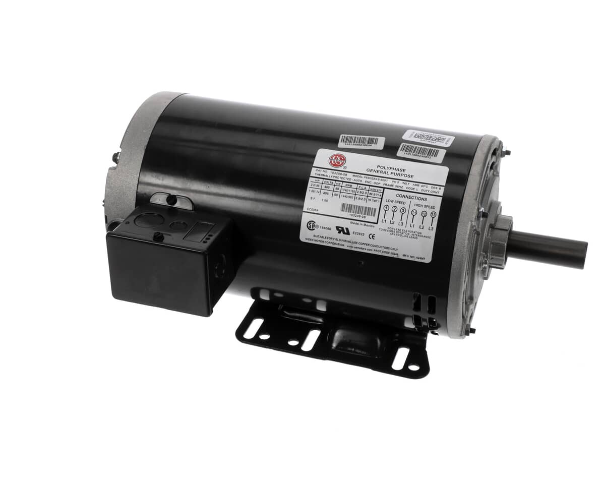 This is a genuine Lennox 86W89 460V3PH 2/.89HP 2 SPEED BLOWER