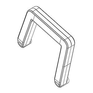 This is a genuine Milwaukee 31-44-1121 CARRYING HANDLE ASSEMBLY
