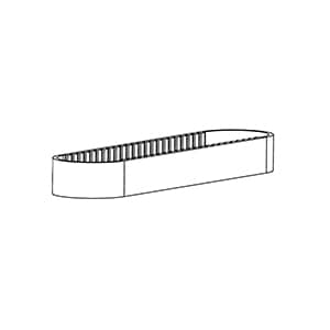 This is a genuine Milwaukee 42-70-0068 BELT - OFFSET BASE