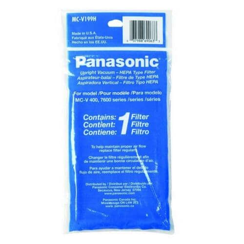 This is a genuine Panasonic MC-V199H HEPA FILTER