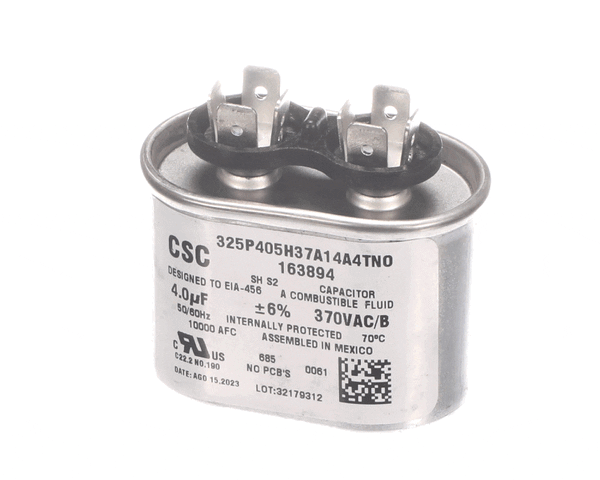 Reznor RZ163894 REPL CAPACITOR 4MFD 370V W/BRK