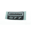 Shindaiwa 22175-92180 Name Plate