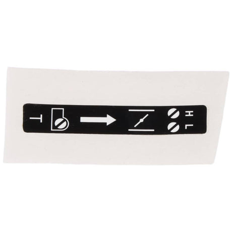This is a genuine Shindaiwa 89012105360 CHOKE LABEL