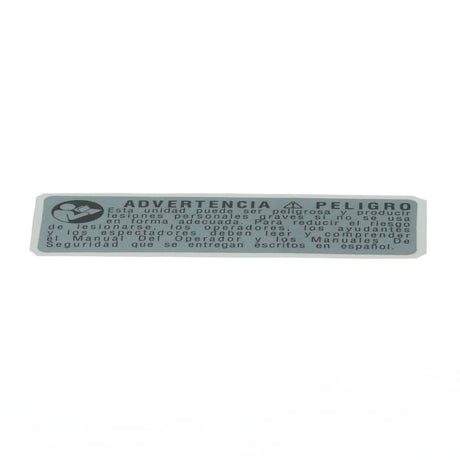 This is a genuine Shindaiwa 89022839131 LABEL, CAUTION