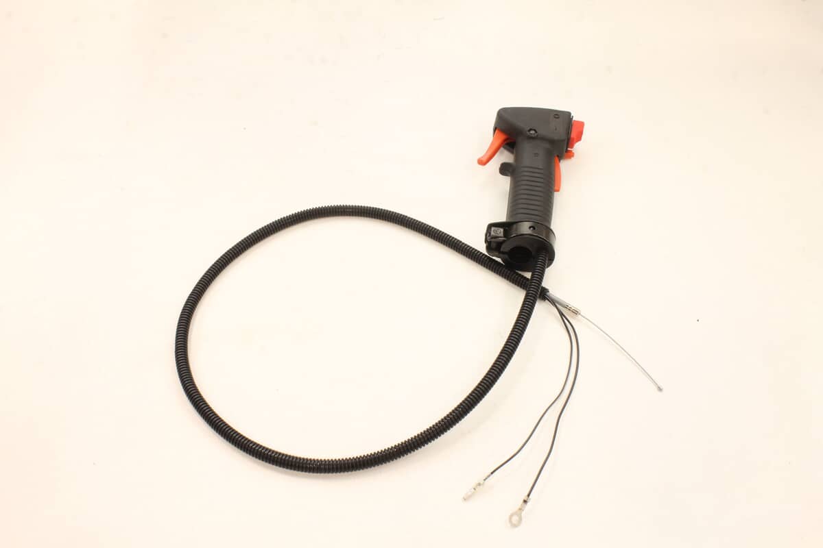 This is a genuine Shindaiwa C044000870 THROTTLE LEVER ASSEMBLY