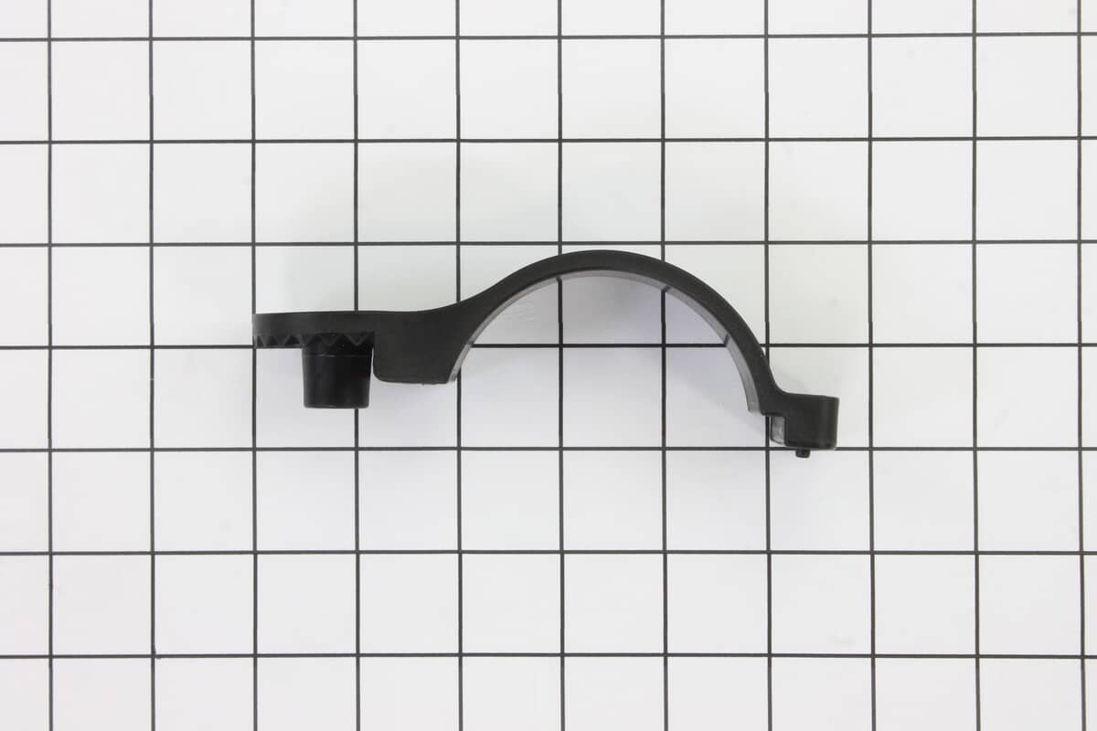 This is a genuine Shindaiwa C405000231 LEFT HANDLE BRACKET