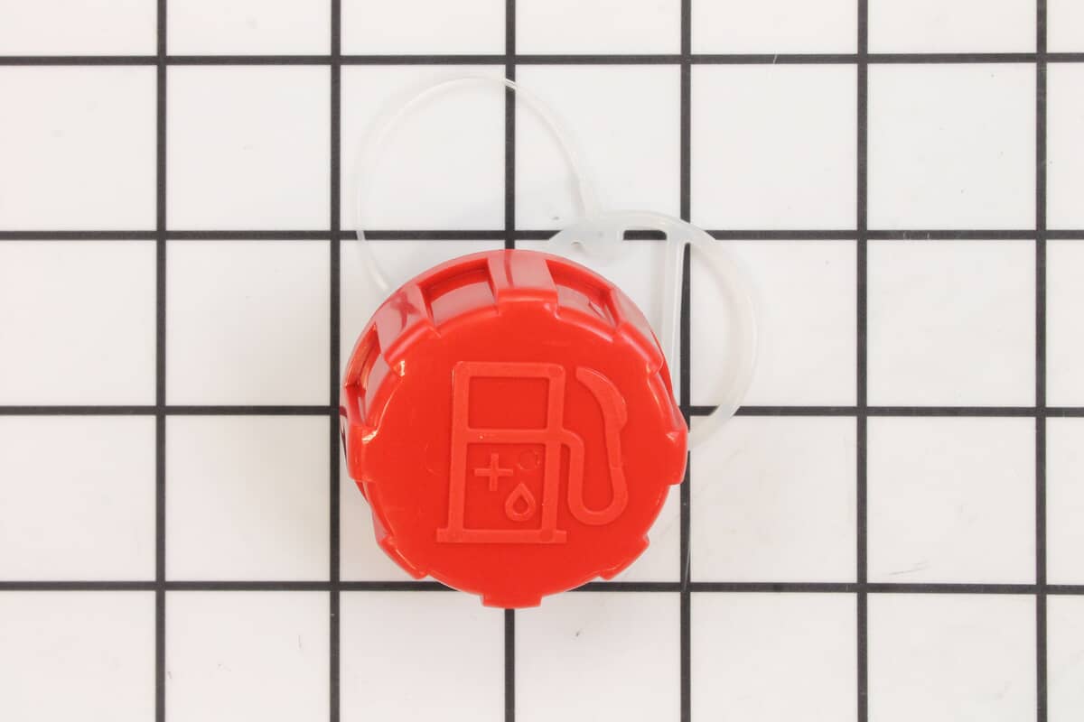 This is a genuine Shindaiwa P021041930 CAP ASSY - RED