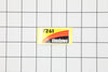 Shindaiwa X504001990 Trade LABEL-RED