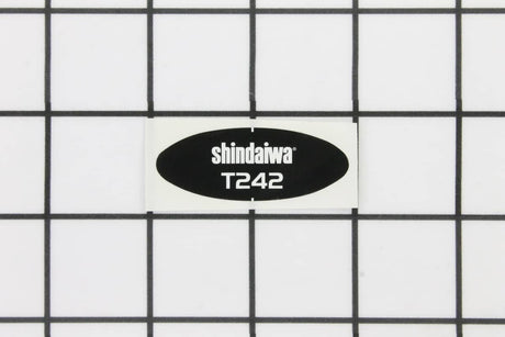 This is a genuine Shindaiwa X504006020 LABEL, SHINDAIWA T242