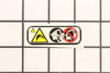 Shindaiwa X505000290 Handle Caution Label