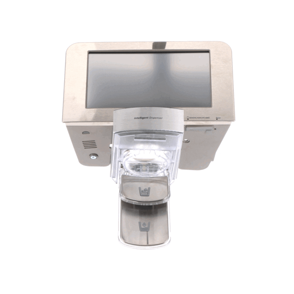 This is a genuine Samsung DA82-03483A ASSEMBLY-COVER DISPENSER