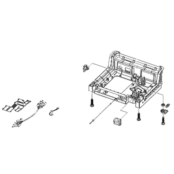 Samsung DD82-01349A Base Sub Assembly