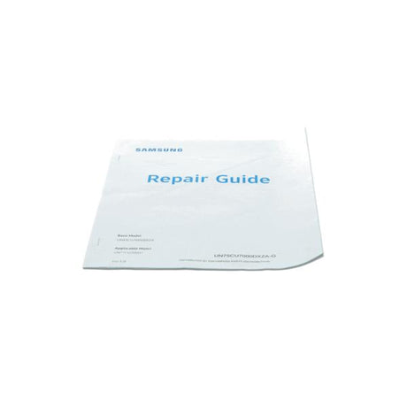 Samsung UN75CU7000DXZA-G UN75CU7000DXZA-G REPAIR GUIDE,