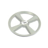 Snapper 7102625YP Hubcap, 10 Wheel, SPOKED- Snap