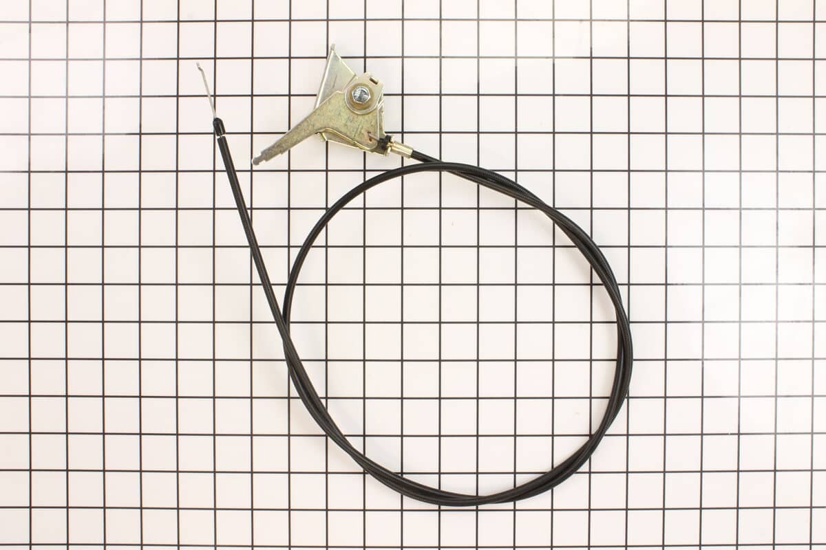 This is a genuine Toro 1-633696 THROTTLE CABLE ASM