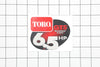 Toro 105-6815 DECAL-RECOIL