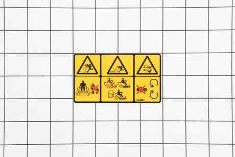 This is a genuine Toro 110-6691 DECAL-DANGER
