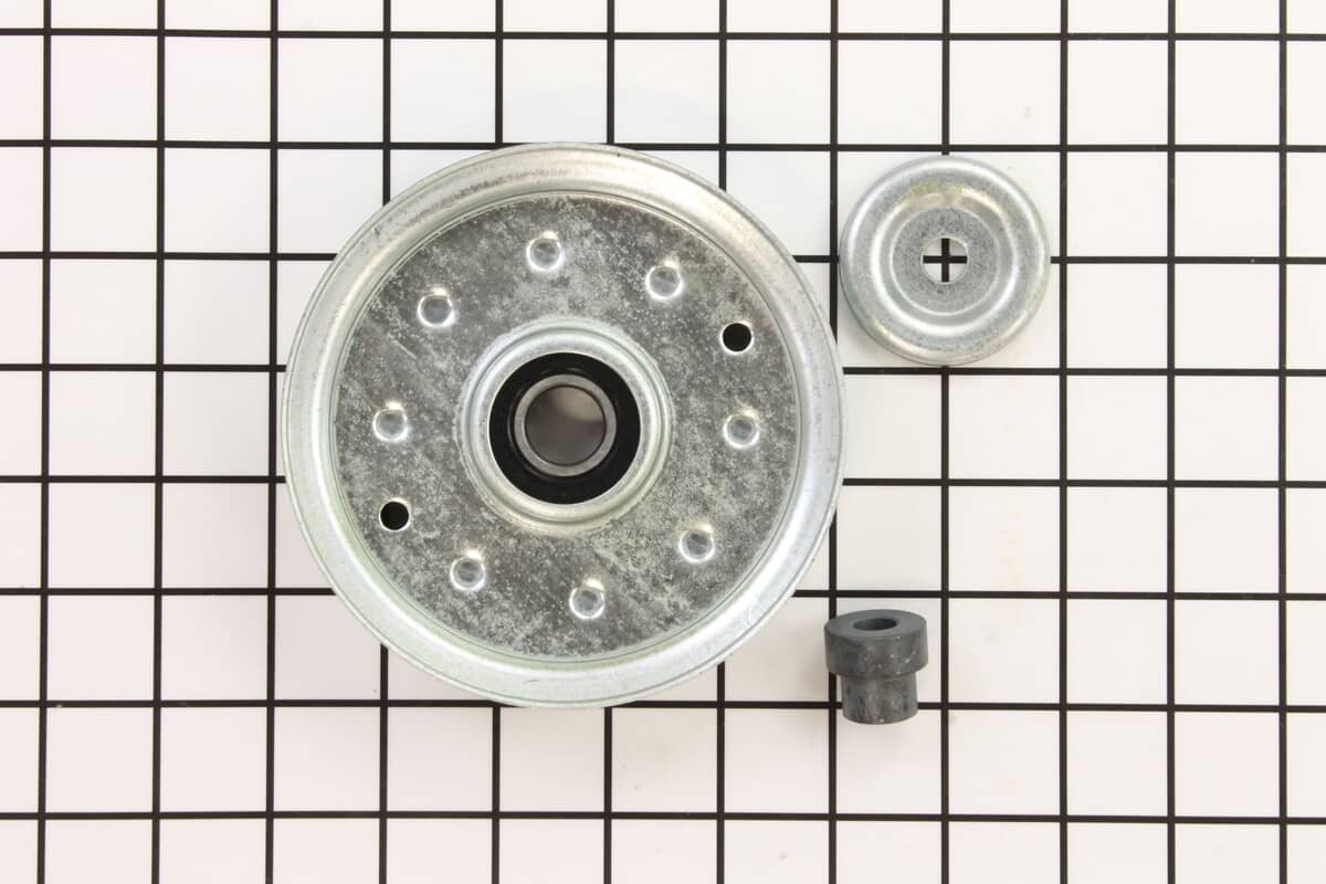 This is a genuine Toro 112-0314 PULLEY-IDLER