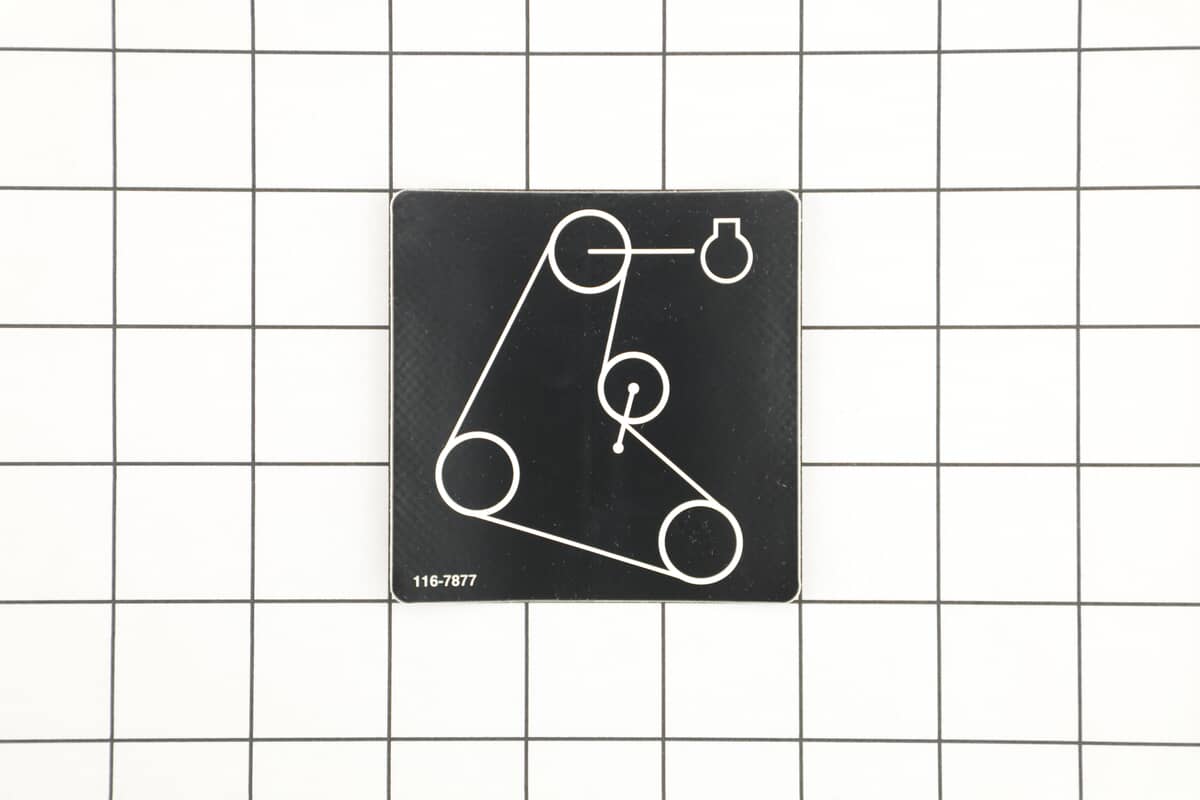 This is a genuine Toro 120-9570 DECAL-WARNING