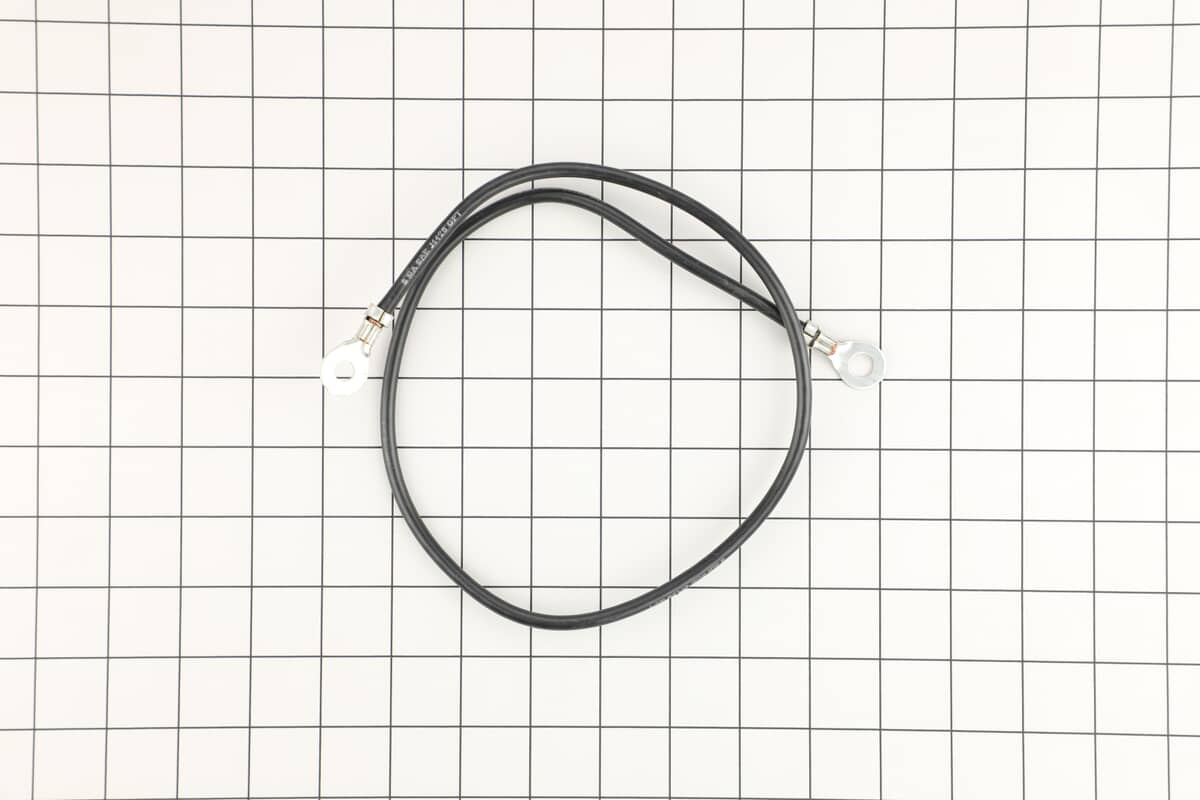 This is a genuine Toro 121-5726 CABLE-BATTERY, BLACK