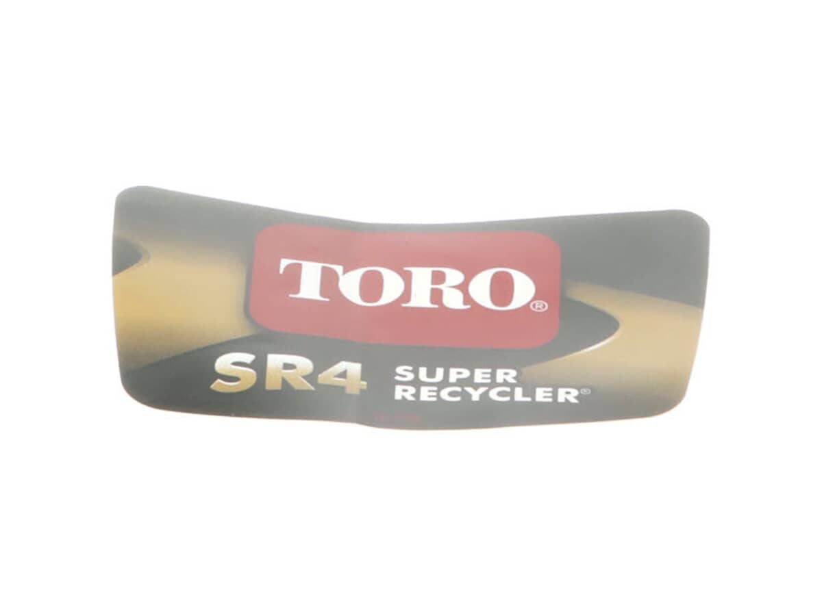 This is a genuine Toro 121-5758 DECAL-DECK