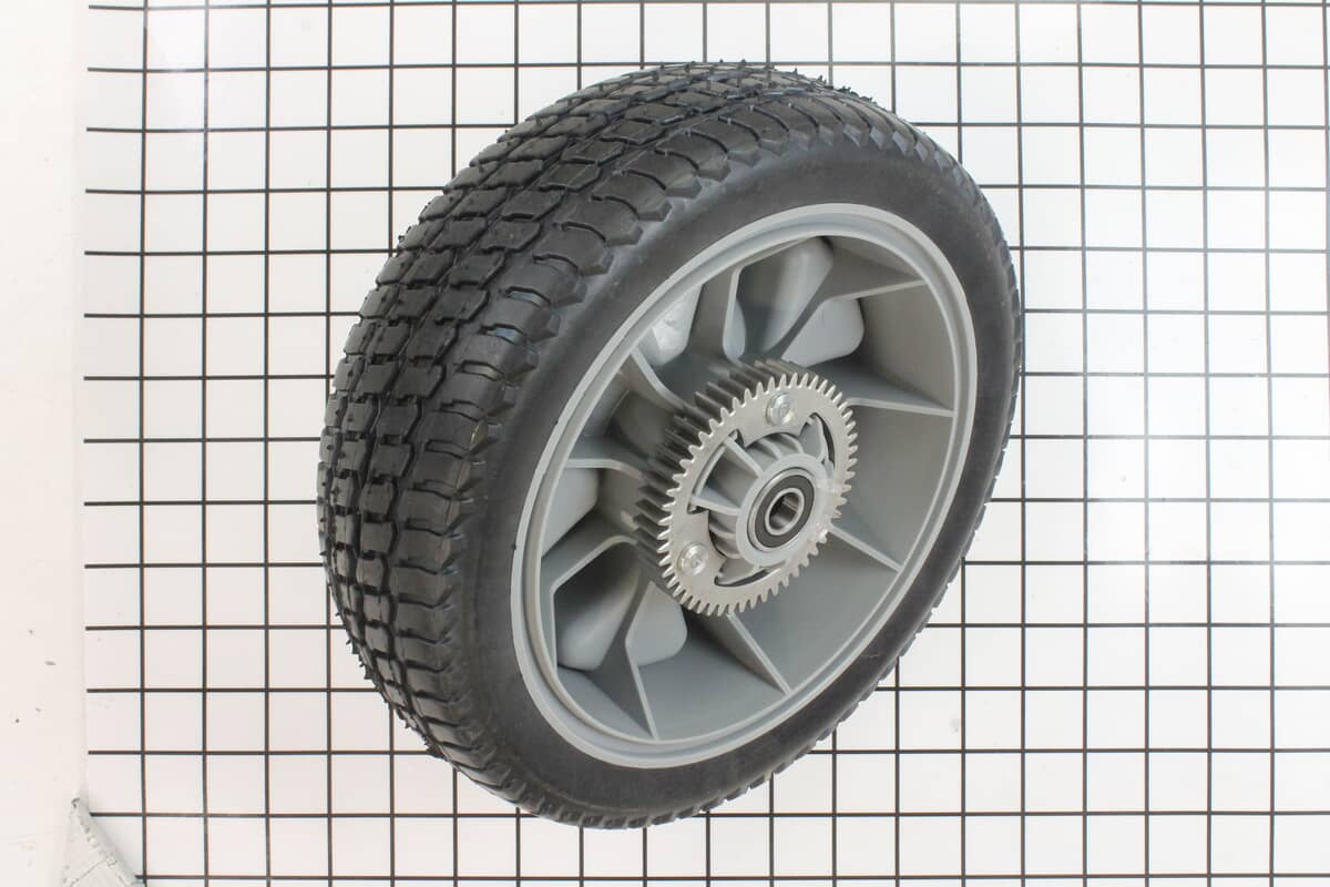 This is a genuine Toro 125-2509 10 INCH WHEEL GEAR ASM