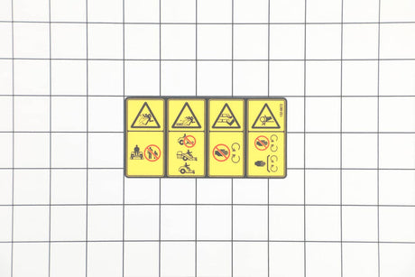 This is a genuine Toro 132-0872 DECAL-DANGER, DECK