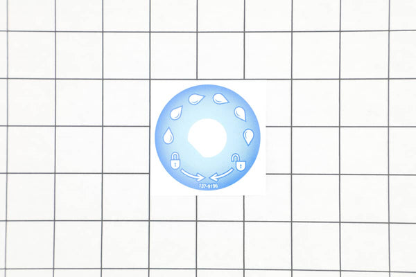 Toro 137-9196 DECAL-QUICK Wash