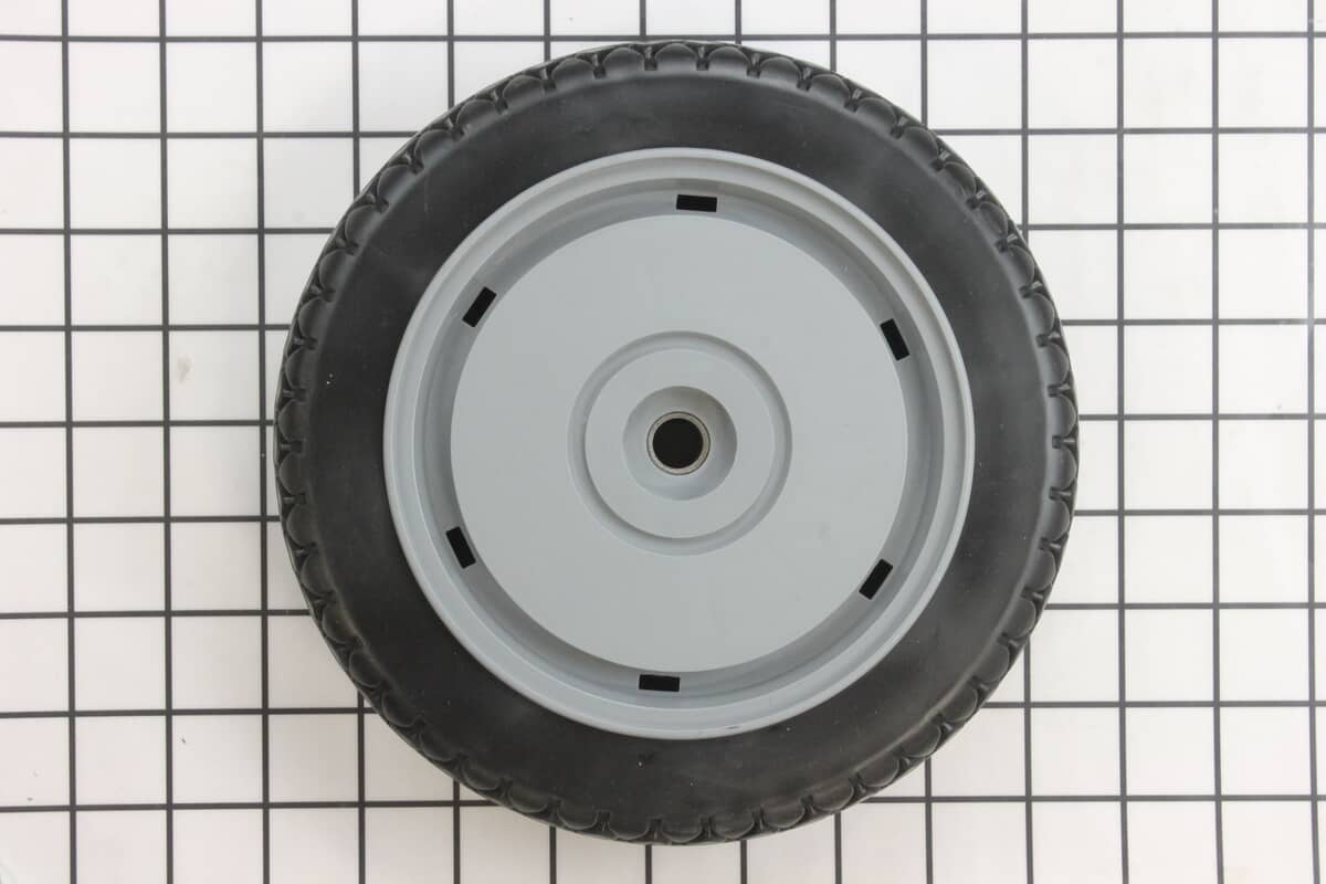 This is a genuine Toro 14-9989 WHEEL AND TIRE ASM