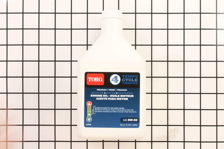 This is a genuine Toro 38908 5W30 WINTER OIL, 20-OUNCE BOTT