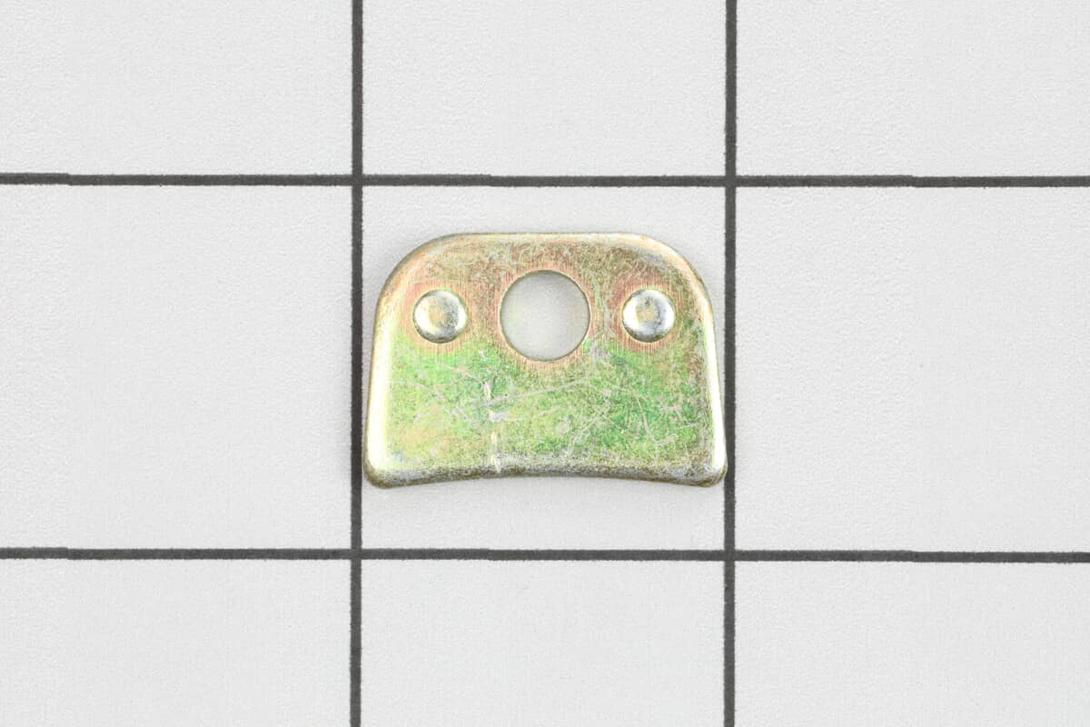 This is a genuine Toro 63-2670 PLATE-RETAINER, CHUTE