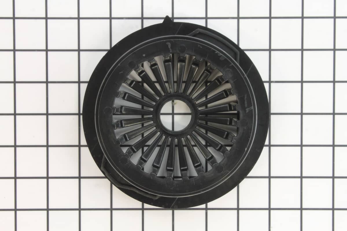 This is a genuine Toro 93-0569 COVER - INLET, W/HOLE