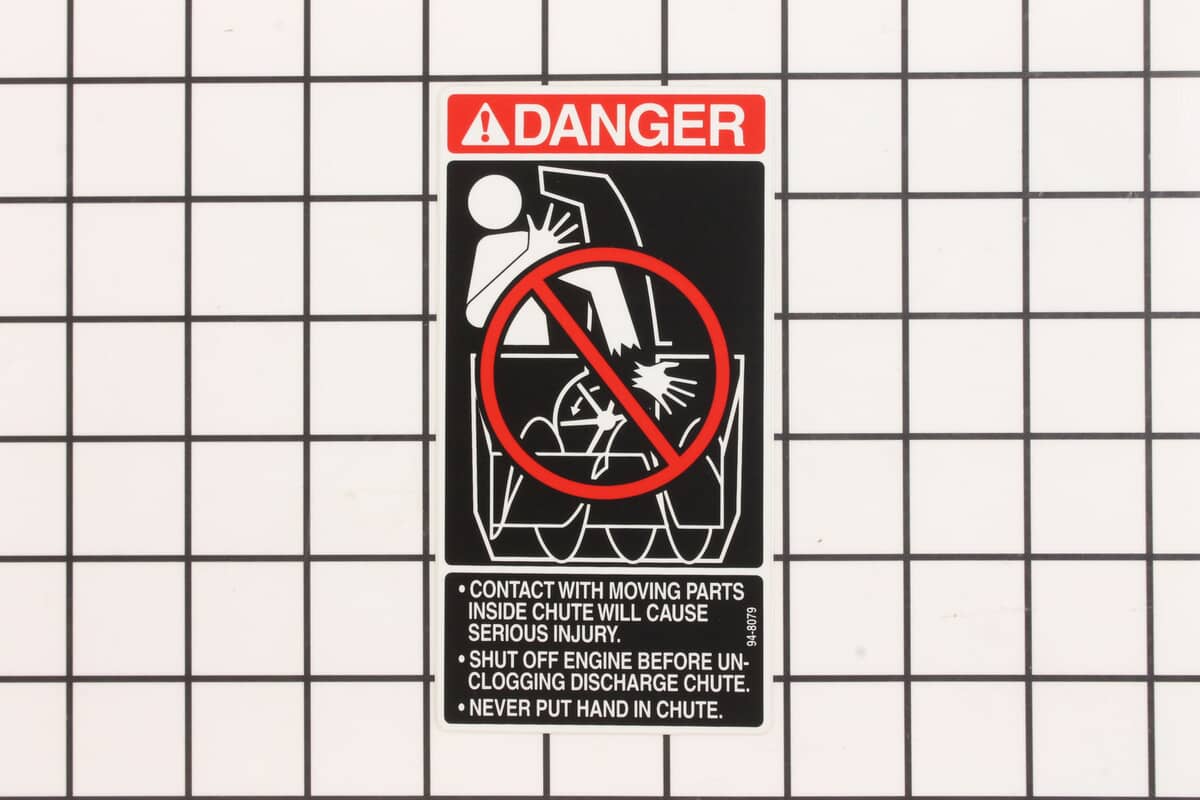 This is a genuine Toro 94-8079 DECAL-DANGER