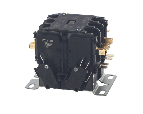 This is a genuine Trane CTR03018 CONTACTOR; 32FLA, SLOTTED &amp; HE