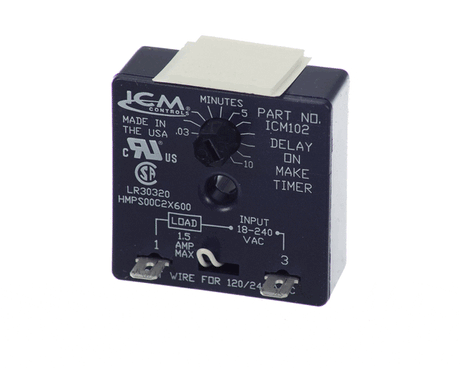 This is a genuine Trane ICM102B TIMER; DELAY ON MAKE, KNOB ADJ