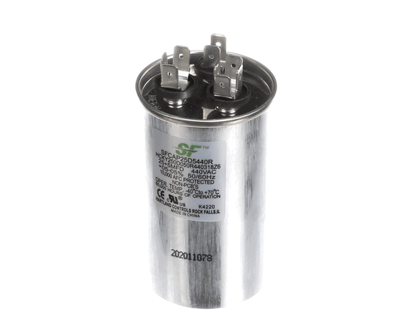 Trane SFCAP25D5440R CAPACITOR; 25+5MFD 370/440V RO