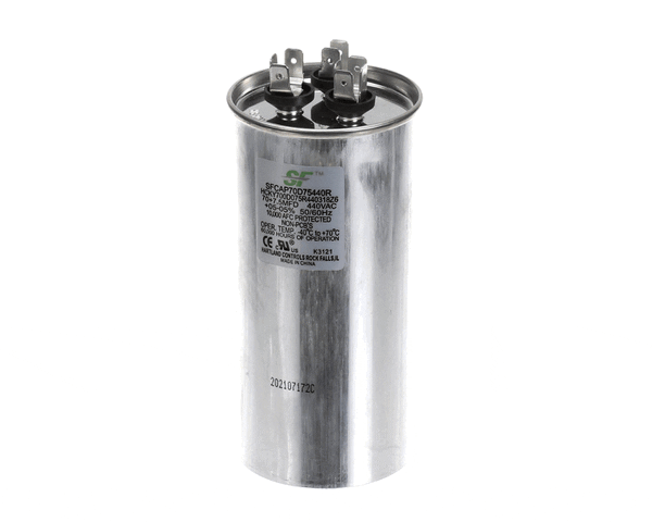 Trane SFCAP70D75440R CAPACITOR; 70+7.5MFD 370/440V