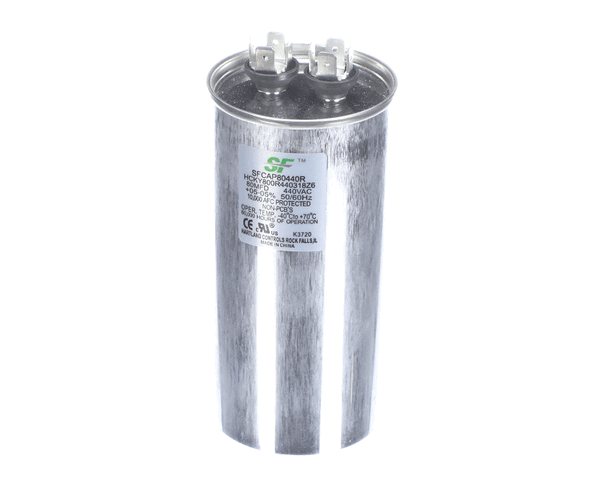Trane SFCAP80440R CAPACITOR; 80MFD 370/440V ROUN