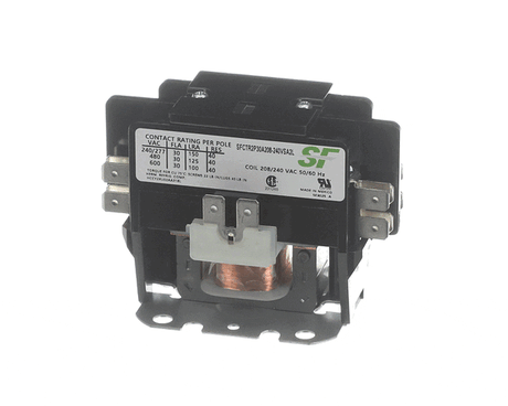 This is a genuine Trane SFCTR2P30A208-240VSA2L CONTACTOR; 2P 30A 208/240VAC /