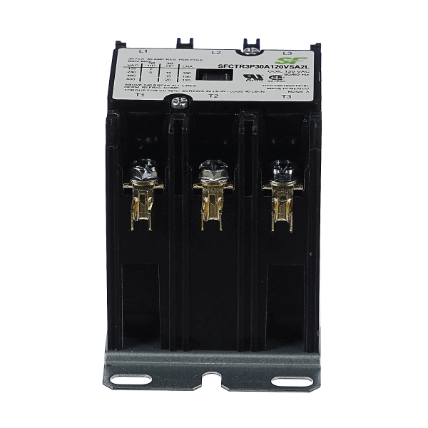 Trane SFCTR3P30A120VSA2L CONTACTOR; 3P 30A 120VAC / SCR