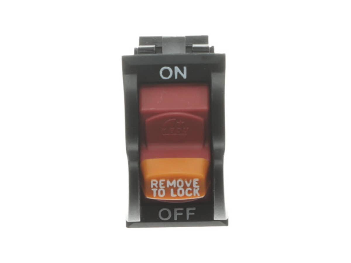 This is a genuine Ryobi BD46125 SWITCH WITH KEY HY7